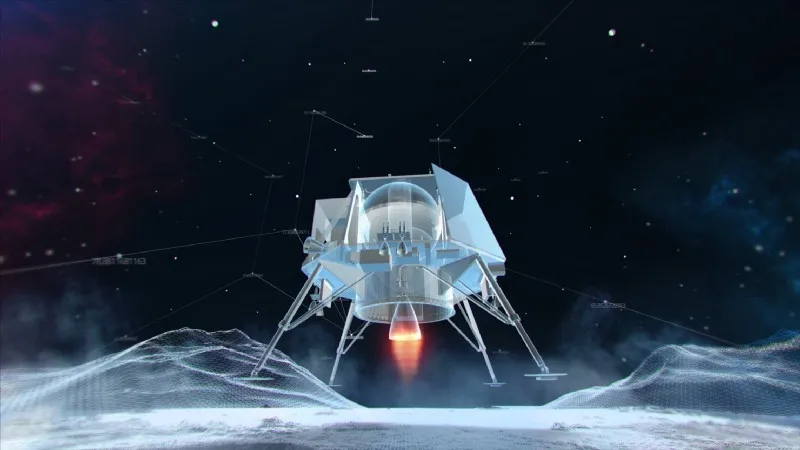 美國載人登月變推力發動機